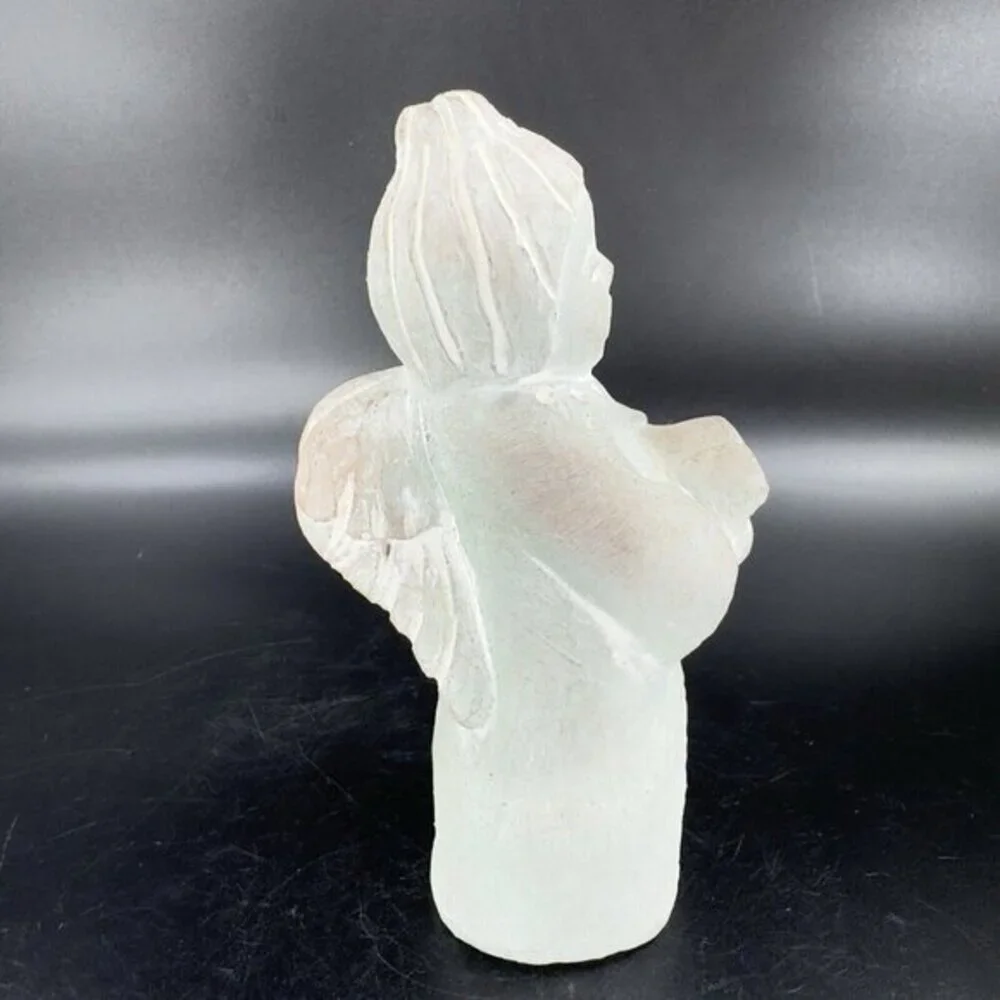 1987 Isabel Bloom Angel Sculpture Figurine Angel Reading A Book Signed USA‎ VTG